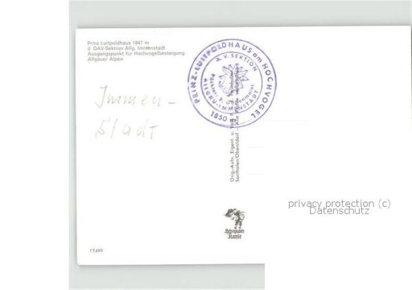 Hochvogel Prinz Luitpold Haus Fuchskarspitze Gipf – Bild 2