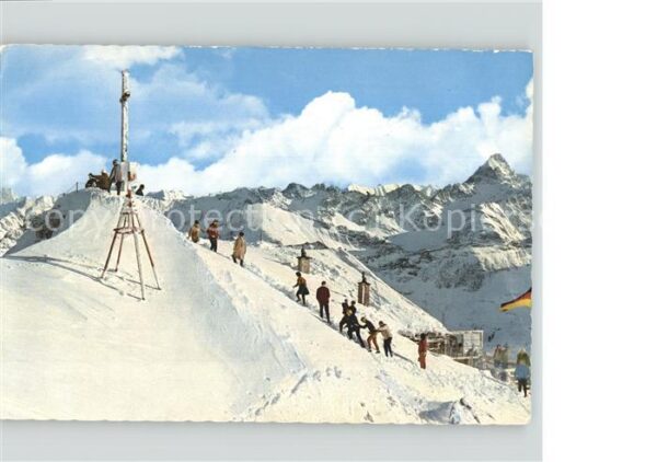 Oberstdorf Nebelhorngipfel Berggasthaus Zugspitze