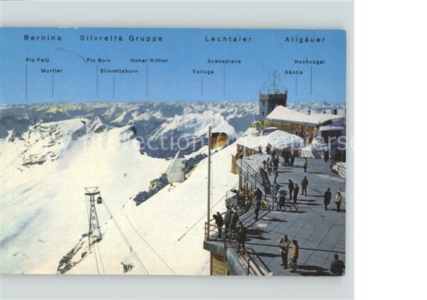 Zugspitze Münchner Haus Schneeferner Gipfelbahn B