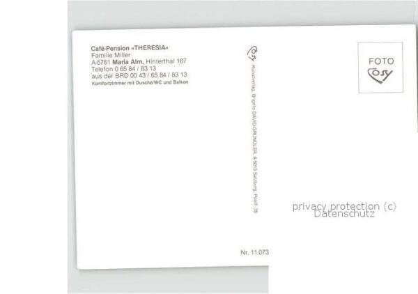 Hinterthal Cafe Pension Theresia Panorama – Bild 2