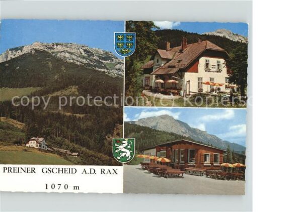 Prein Rax Alpengasthof Geyschläger Preiner Gschei
