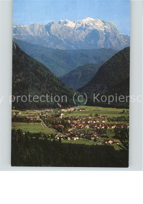 Inzell Blick vom Teisenberg zur Reiteralpe Ber