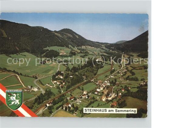Steinhaus am Semmering Panorama Semmeringpass und Pinkenkogel