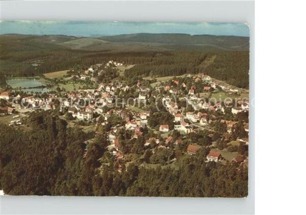 Hahnenklee-Bockswiese Harz Gesamtansicht Heilklimatischer Kurort u