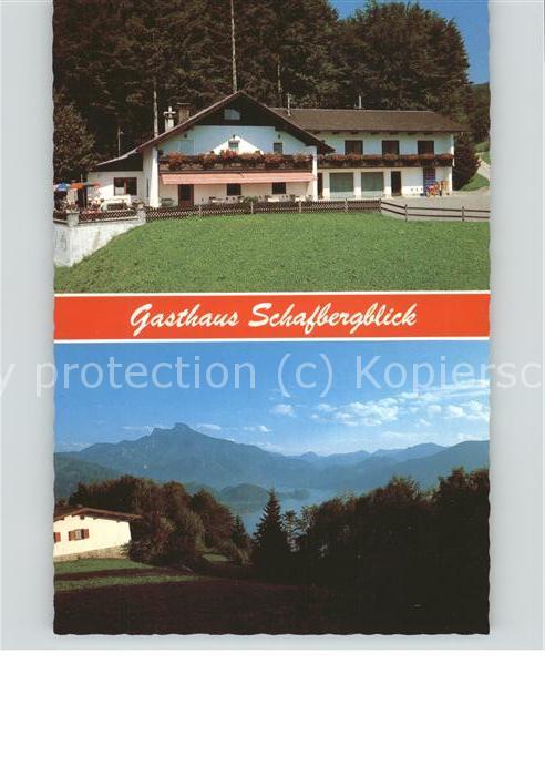 Mondsee Salzkammergut Gasthaus Schafbergblick Alpenpanorama