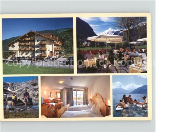 Zell See Hotel Kaprunerhof Terrasse Badespass