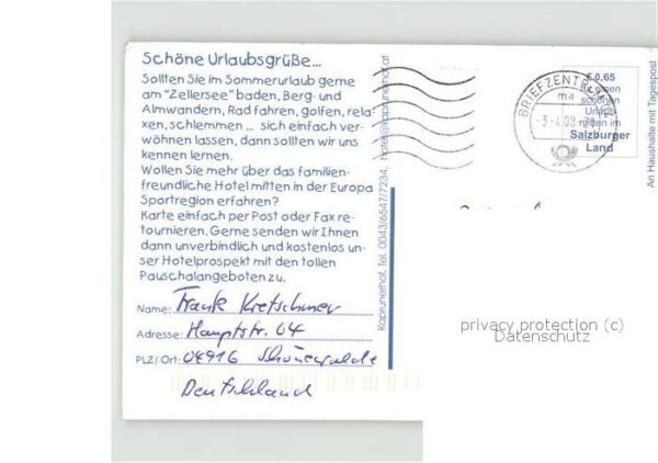 Zell See Hotel Kaprunerhof Terrasse Badespass – Bild 2