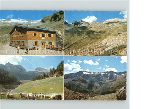 Malta Kaernten Giessenerhütte mit Hochalmspitze Detmol