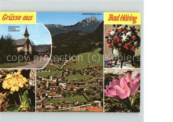 Bad Haering Tirol Mauracher Kapelle Osterndorf Panorama m