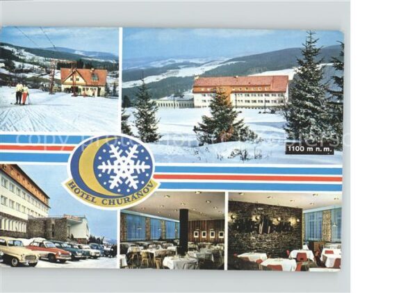 Sumava Czechia Hotel Churanov Restaurant Skilift Winte