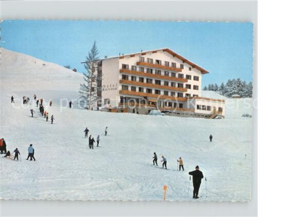 Serfaus Tirol Hotel Cervosa Skipiste Wintersportplatz