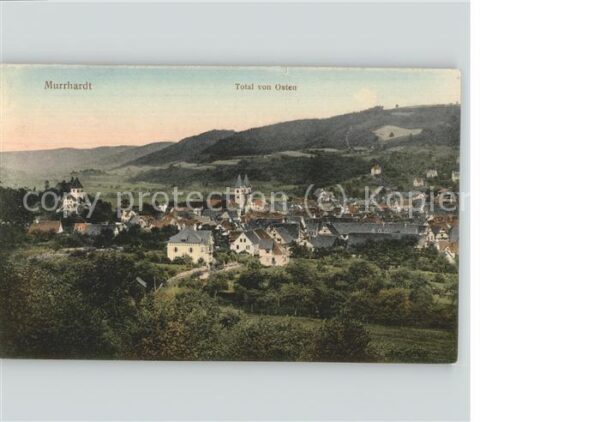 Murrhardt Totalansicht von Osten