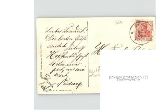 Nagold Militärgenesungsheim Waldeck Kurhaus Wa – Bild 2