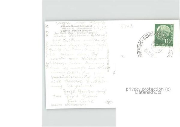 Schoenwald Schwarzwald Gasthof Pension Landpost Höhenluftkuror – Bild 2