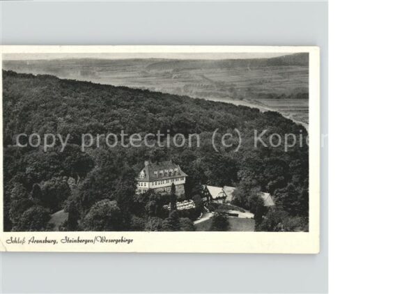 Steinbergen Schloss Arensburg Wesergebirge