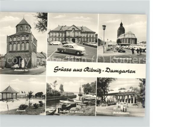 Damgarten Rostocker Tor Rat der Stadt Karl Marx P