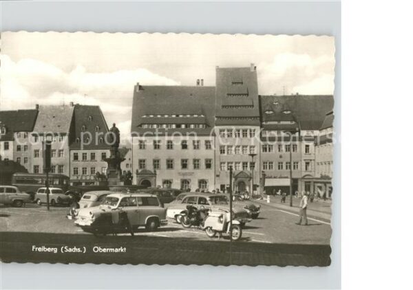 Freiberg Sachsen Obermarkt Denkmal