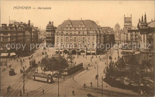 Strassenbahn München Karlsplatz