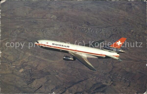 Swissair Flugzeug McDonnell-Douglas DC-10-30