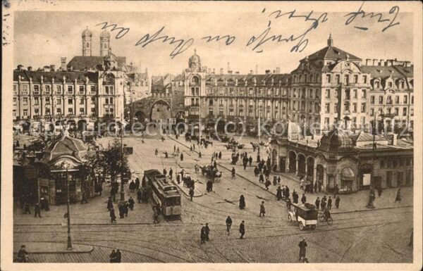 Strassenbahn München Karlstorrondell