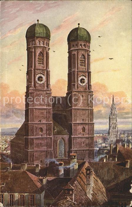 Verlag WIRO Wiedemann Nr. 2157 K Frauenkirche München