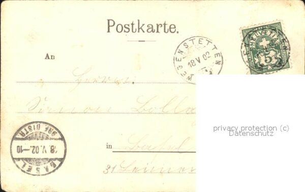 Kuenstlerkarte P. Widmayer Nr. 128 Kinder Brunnen – Bild 2