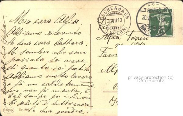 Hunde Kind Kleeblätter Brief – Bild 2