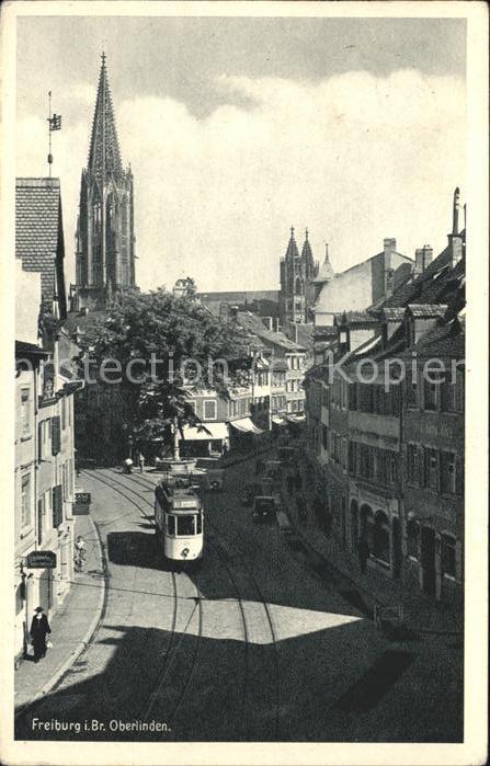 Strassenbahn Freiburg Oberlinden