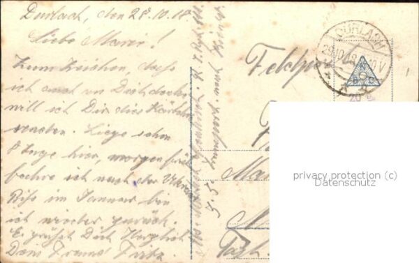 Soldatenpoesie Feldpost – Bild 2