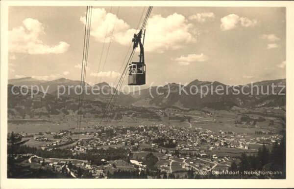 Seilbahn Oberstdorf Nebelhornbahn