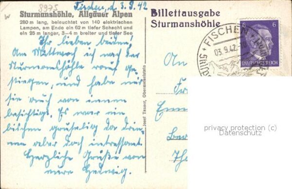 Hoehlen Caves Grottes Sturmanshöhle Allgäu – Bild 2