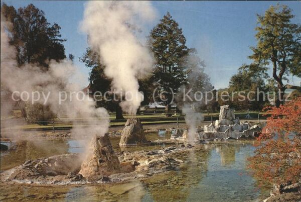 Vulkane Geysire Vulcans Geysers Malfroy Geysers Rotorua New Zealand