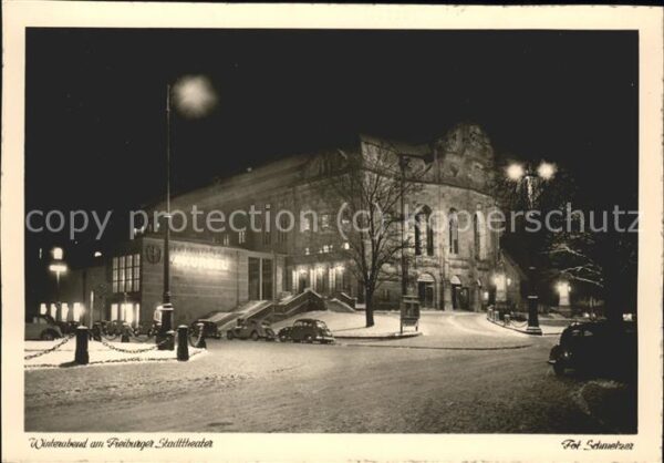Foto Schmelzer Nr. Freiburg i.Br. Stadttheater