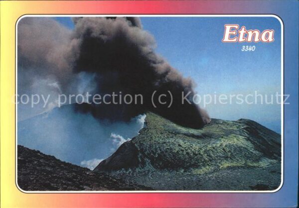 Vulkane Geysire Vulcans Geysers Etna cratere Ätna Sizilien