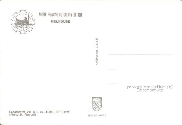 Lokomotive Mulhouse Musee Francais du Chemin de Fe – Bild 2