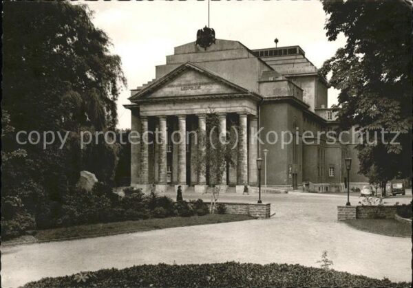 Theatergebaeude Detmold Landestheater
