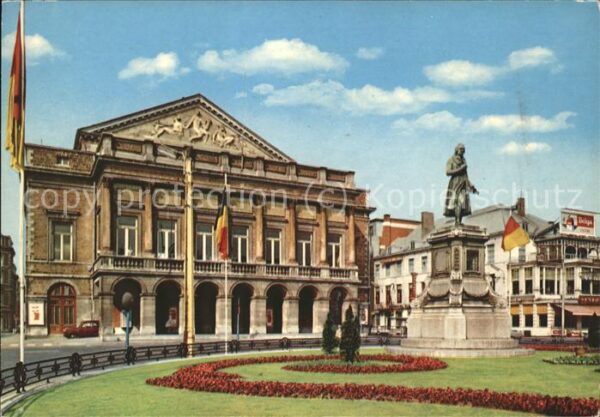 Theatergebaeude Liege monument Gretry