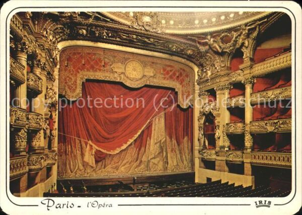 Opergebaeude Paria l'Opera la salle