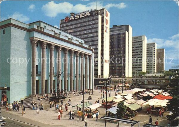 Gebaeude und Architektur Stockholm Konzertgebäude