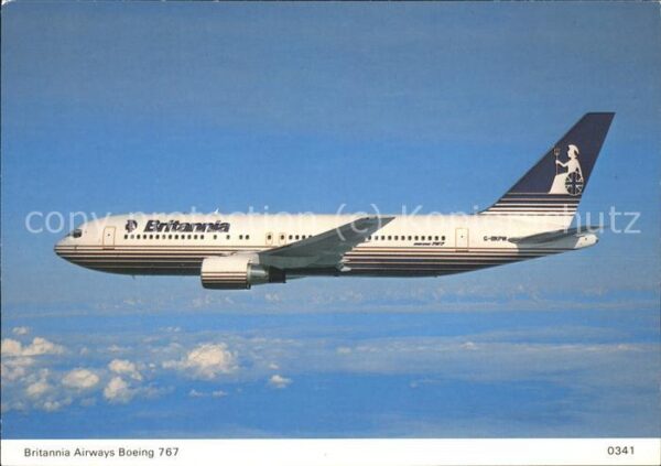 Flugzeuge Zivil Britannia Airways Boeing 767