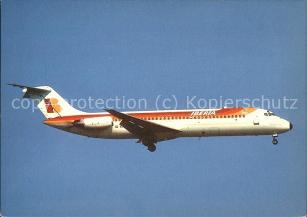 Flugzeuge Zivil Iberia Mc Donnell Douglas DC 9-32
