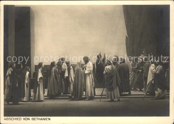 Passionsspiele Oberammergau Abschied von Bethanien