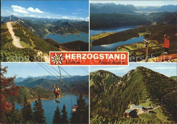 Sessellift Herzogstand Walchenseer Berge