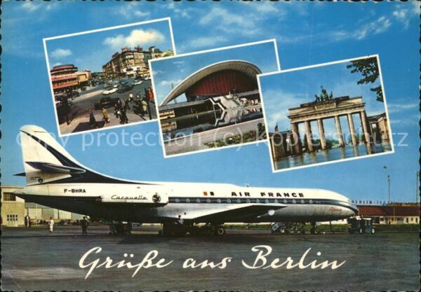 Flugzeuge Zivil Berlin Brandenburgertor