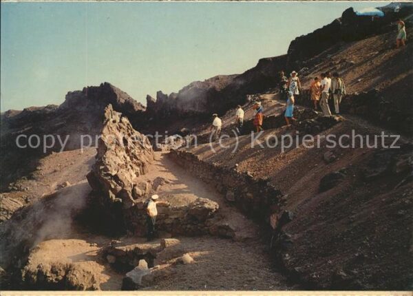 Vulkane Geysire Vulcans Geysers Vesuvio Napoli Cratere