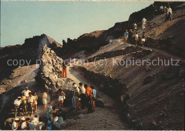 Vulkane Geysire Vulcans Geysers Vesuvio Napoli cratere e fumarola