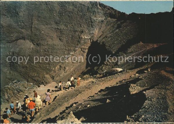 Vulkane Geysire Vulcans Geysers Vesuvio Napoli cratere
