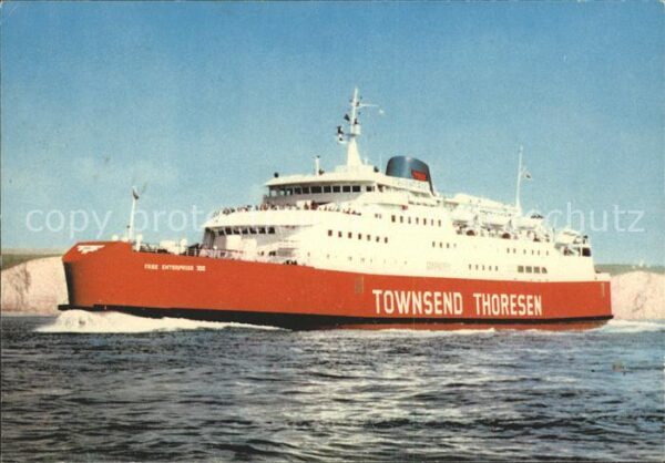 Faehre Ferry Bac Traghetto-- Townsend Thoresen Ferrie