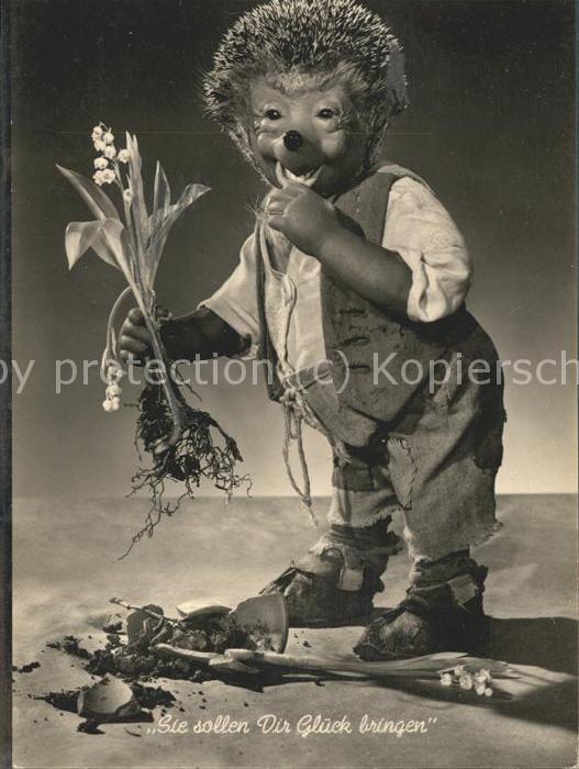 Mecki Nr. 26 Blumen Glück