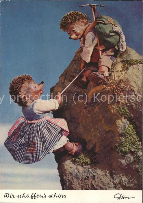 Mecki Nr. 313 Bergsteigen Eispickel
